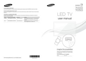 Samsung BN5901134BOM TV Operating Manual